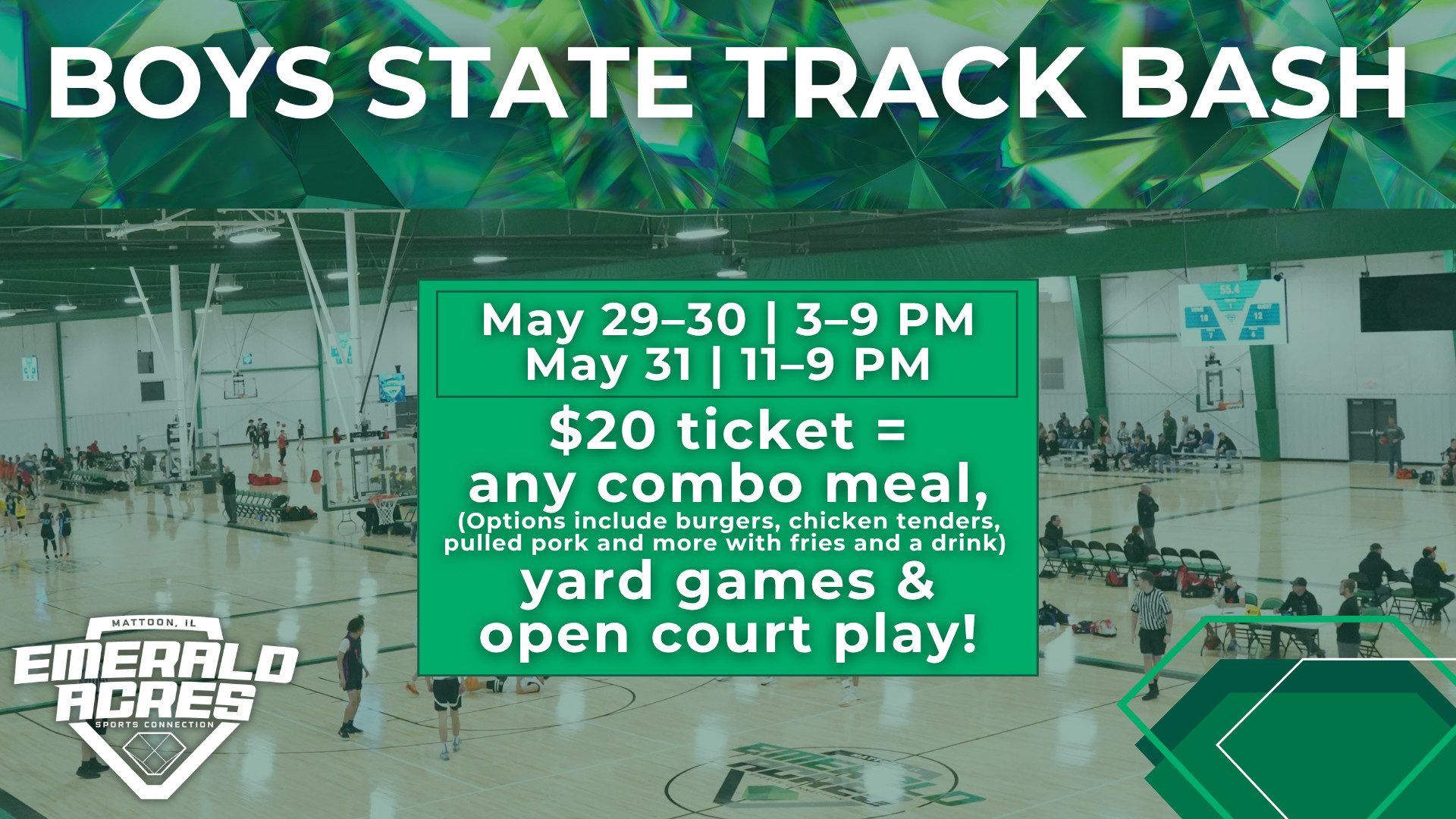 EA Boys State Track Bash - Emerald Acres